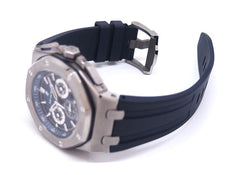 Blue Silver OFFs - Blue Rubber - Automatic - 43mm